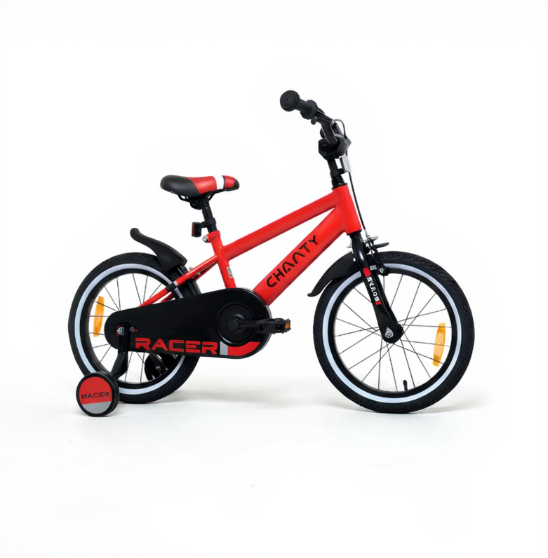 CHANTY Racer 16" Vélo garçon rouge | 4-6 ans |  