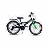 CHANTY Roader 24" Vélo garçon noir et vert | 7 vitesses |  