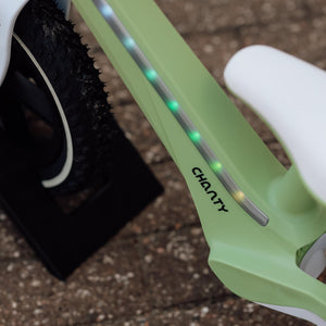 Chanty Go Vélo de course vert | Avec éclairage intégré
