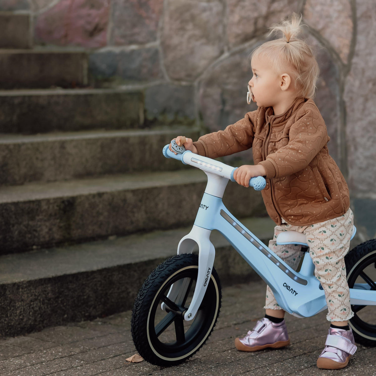 Chanty Go Vélo de course bleu | Avec éclairage intégré