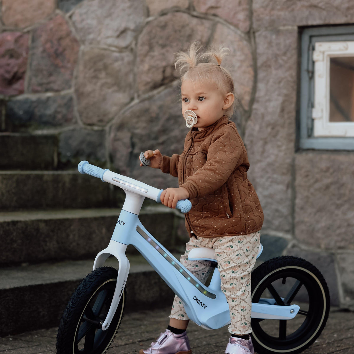 Chanty Go Vélo de course bleu | Avec éclairage intégré