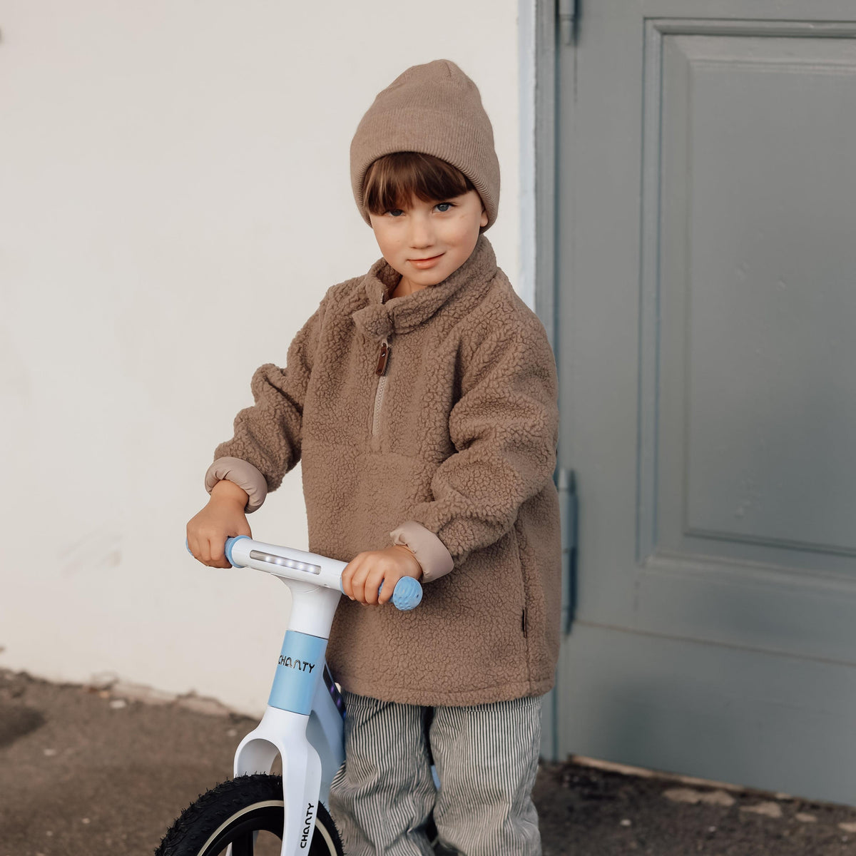 Chanty Go Vélo de course bleu | Avec éclairage intégré