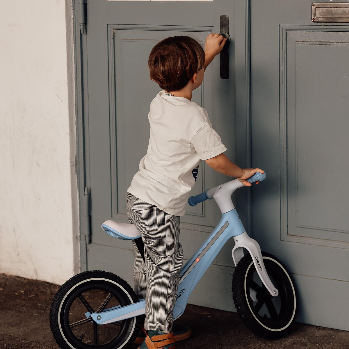 Chanty Go Vélo de course bleu | Avec éclairage intégré