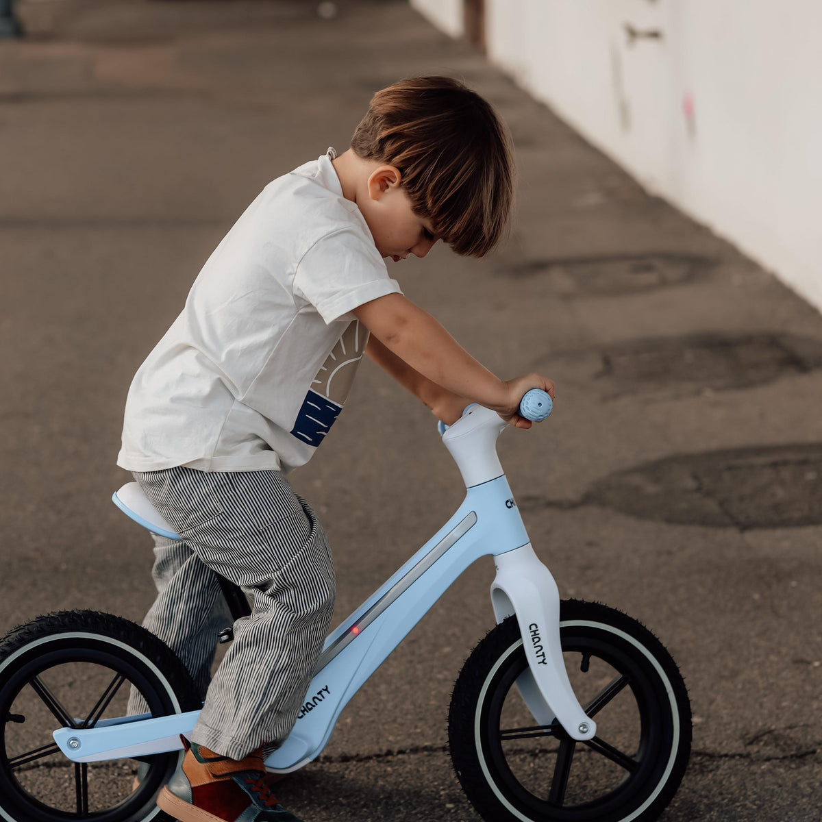 Chanty Go Vélo de course bleu | Avec éclairage intégré