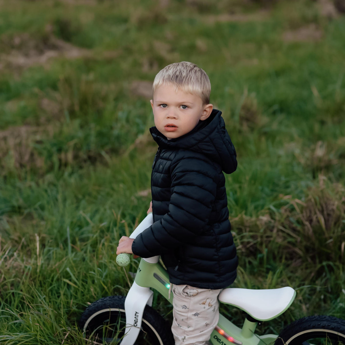Chanty Go Vélo de course vert | Avec éclairage intégré