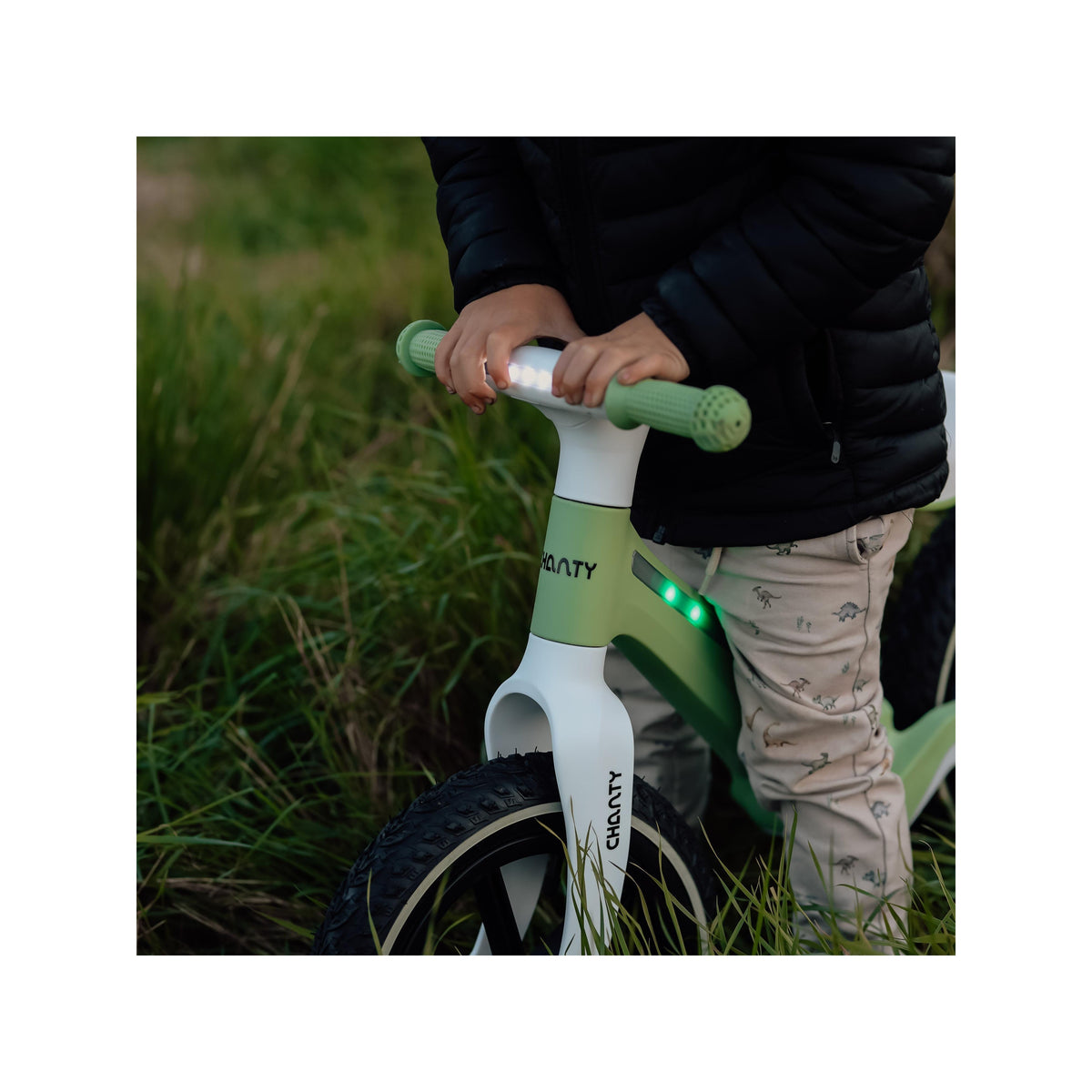 Chanty Go Vélo de course vert | Avec éclairage intégré