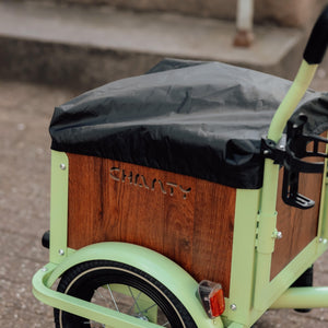 Housse de pluie pour vélo cargo enfant  