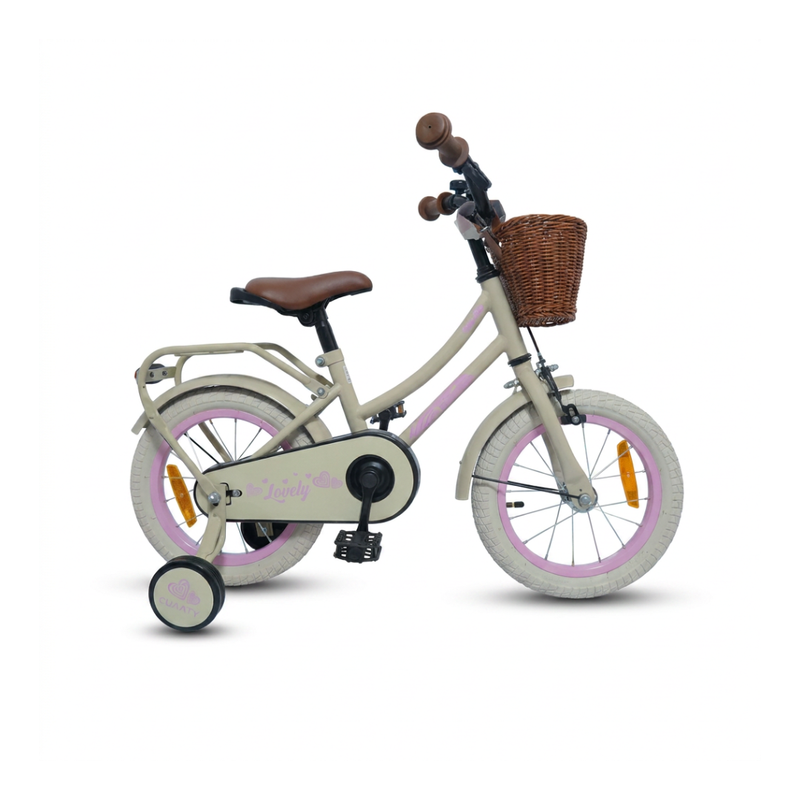 CHANTY Lovely 14" Vélo fille beige | 3-5 ans |  
