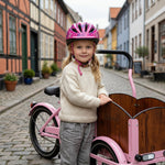 Chanty Casque enfant – Rose étoiles  