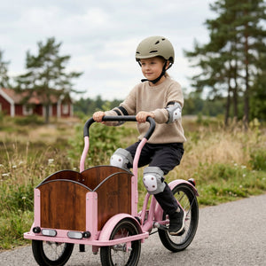 CHANTY Casque enfant + kit de protection – Beige sable  