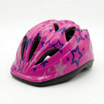 Chanty Casque enfant – Rose étoiles  