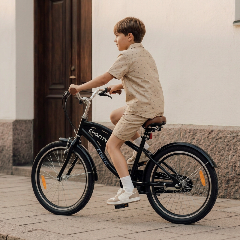 CHANTY Classic 20" Vélo enfant noir  