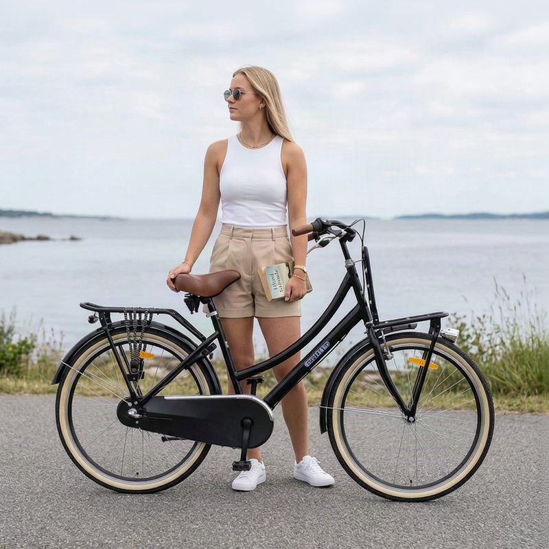 Vélo enfant Chanty – Ville – 26 Noir