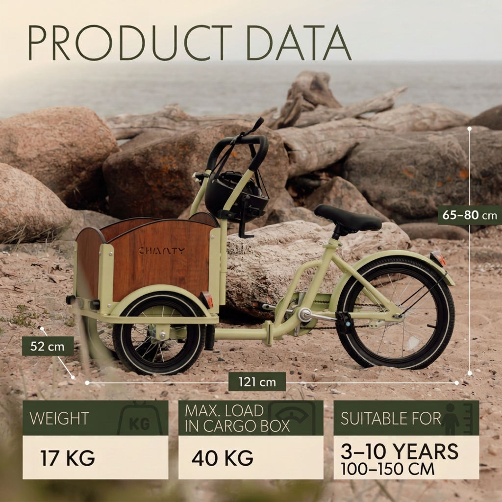Chanty Cargo Mini - Vert  