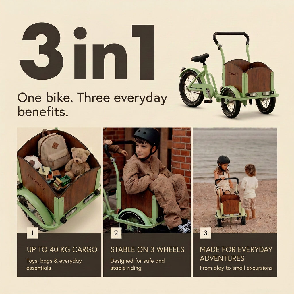 Chanty Cargo Mini - Vert  